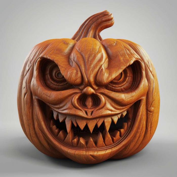 Games (Evil Pumpkin 4, GAMES_22796) 3D models for cnc